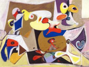 After Khorkom by Arshile Gorky