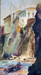 Paesaggio Costiero by Raffaele Carelli