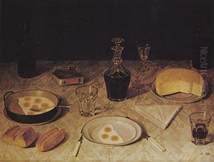 Still Life by Agostinho Jose da Mota