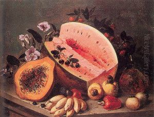 Still life by Agostinho Jose da Mota