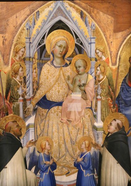 madonna in trono e santi - view 1