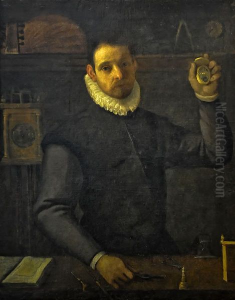 Self-portrait as a Watchmaker - view 1