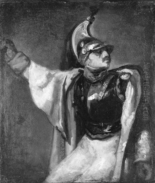 Study for Wounded Cuirassier - view 1