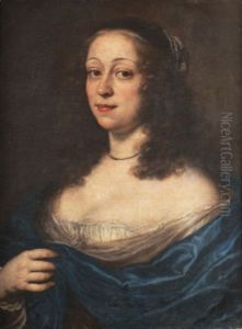 "Portrait de Vittoria della Rovere, grande-duchesse de Toscane (1623-1694), epouse de Ferdinand II de Medicis (1610-1670)"