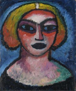 Bust of a Man (ca. 1910-1912) by Alexei Jawlensky