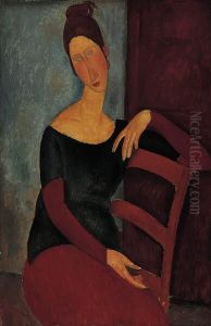 The Artist's Wife, Jeanne Hebuterne by Amedeo Modigliani