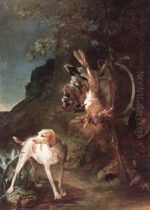 Dog and Game by Jean-Baptiste-Simeon Chardin