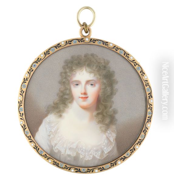 Pendentif a l'effigie de la princesse Karoline de Baden - view 1
