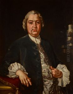 Portrait of the composer Niccolo Jommelli by Carlo Amalfi