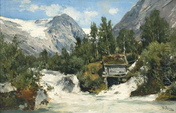 In the Hardanger Fjord - view 1