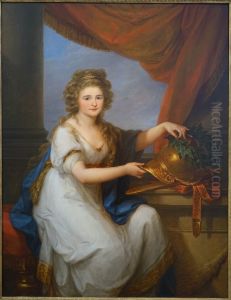 Bildnis der Grafin Catherine Skavronska by Angelica Kauffmann