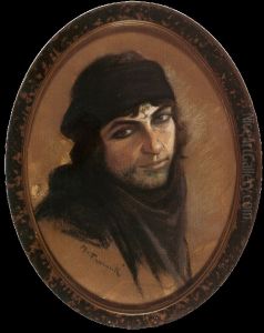 Portrait De Bedouine (La Vendeuse De Thym).