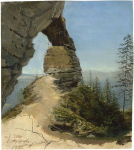 The Prebischtor (Pravcicka brana) in the Bohemian Switzerland