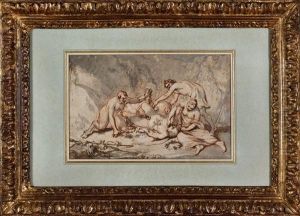Bacchanale. by Jacques Philippe Caresme