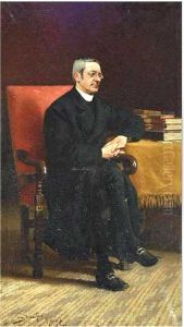 Ritratto di Cesare Aguilhon by Eugenio Spreafico