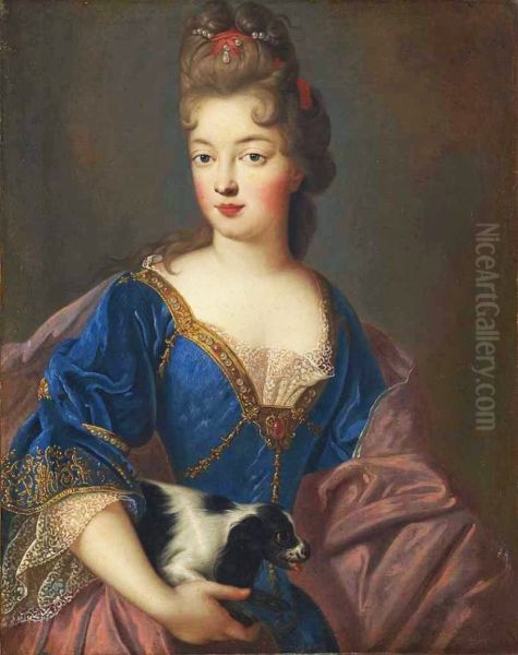Portrait of a Lady with a Dog - view 1