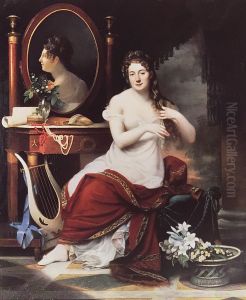 Portrait of Mme Fleury by Adele Romany