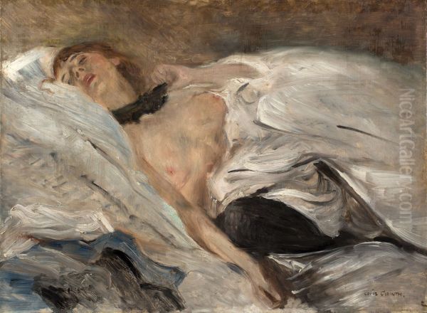 Sleeping girl - view 1