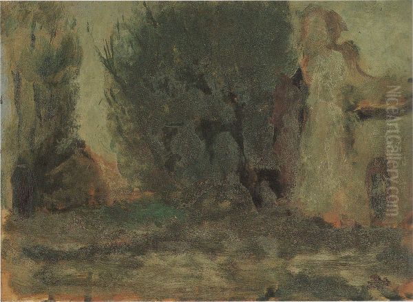 Landscape in Manchuria - view 1