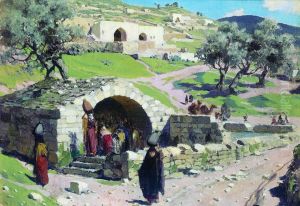 Istocnik Devy Marii v Nazarete by Vasily Polenov