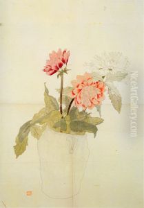 Flowers in Pot by Aimitsu