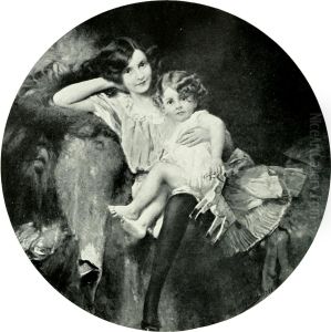 Frere et Soeur by Aime Morot