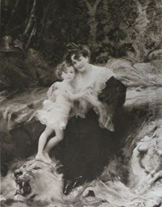 Madame Aime Morot et sa Fille by Aime Morot
