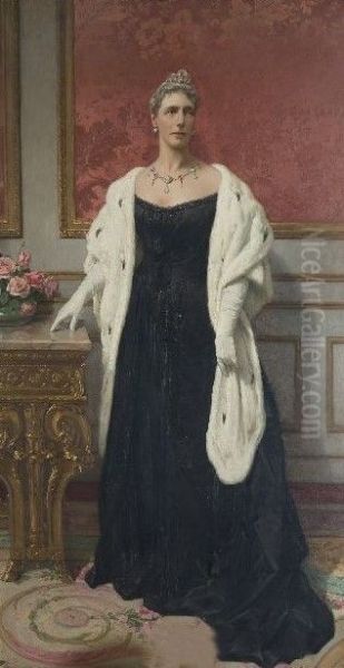 Portrait of Marie Henriette of Austria - view 1