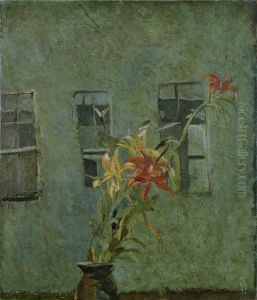 Flowers by Window (Lilies) Flowers by Window (Lilies)