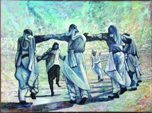 Folk Dance by Ahmad Canaan