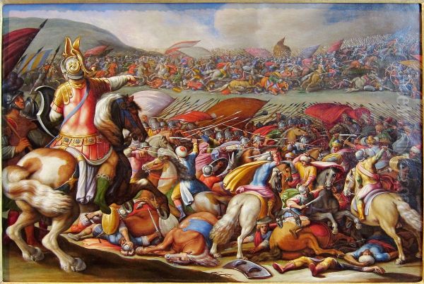 Battle scene - view 1