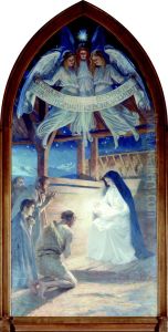 The Bow of the Shepherds by Albert Edelfelt