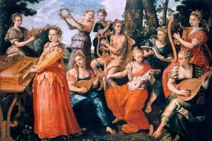 Apollo and the Muses
