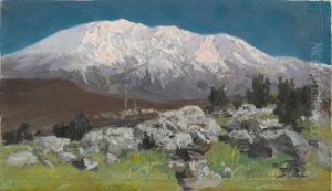 <<U podnozia gory Hermon>> by Vasily Polenov
