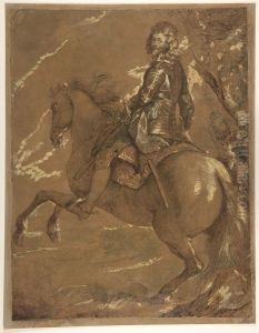 Albert de Ligne, Count of Arenberg, Prince of Brabancon, (1600-1674) by Sir Anthony Van Dyck