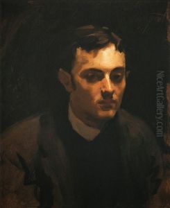 Albert de Belleroche (half portrait)