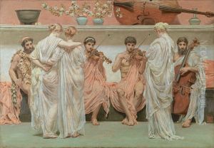 The Quartet, a Painters Tribute to Music by Albert Joseph Moore