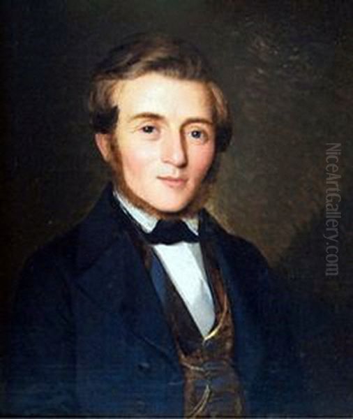 Portrait of Albert Hermansen (1812-1878) - view 1