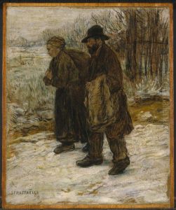 Parisian Rag Pickers by Jean-Francois Raffaelli