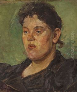 Study of a woman's head.
