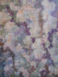 abstraction all over painting by Albert Muis