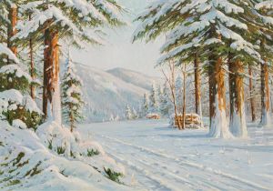 Winterwald by Bruno Moras