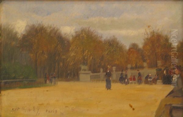 Scene from Paris. - view 1