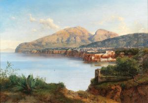 A view of Sorrento by Albert Zimmermann