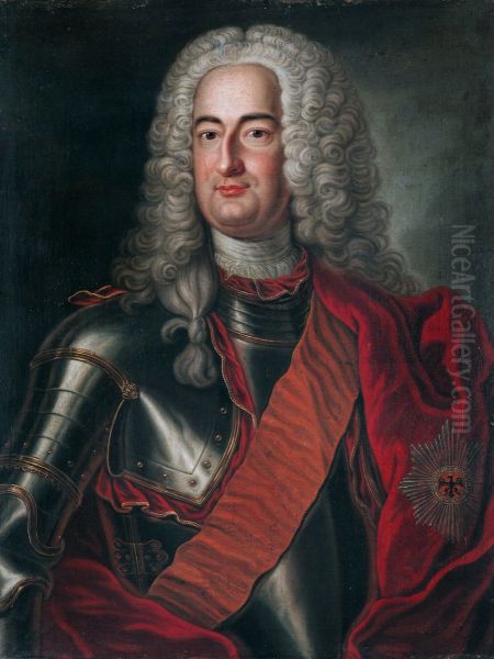Portrait ofAlbert Wolfgang, Count of Schaumburg-Lippe-Buckeburg(1699-1748) - view 1