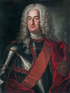 Portrait ofAlbert Wolfgang, Count of Schaumburg-Lippe-Buckeburg(1699-1748) by Unidentified painter