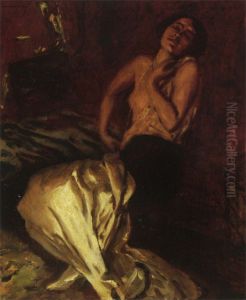 Magdeleine Guipetin Trance by Albert von Keller
