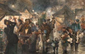 Weihnachtsmarkt by Georg Schobel
