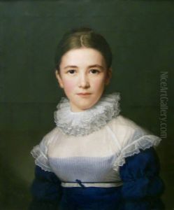 Portrait of Lina Groger by Friedrich Carl Groger