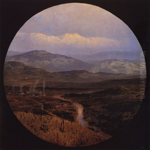 Dolina reki v Bolgarii - view 1